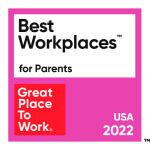 Best Places to work for parents, logo