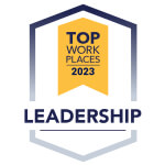 Energage Top Work Place Leadership, logo