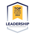 Energage Top Work Place Leadership, logo